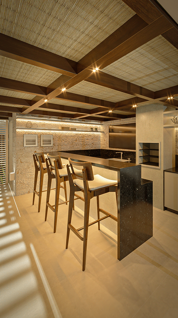 Área Gourmet Natural e Sofisticada-11