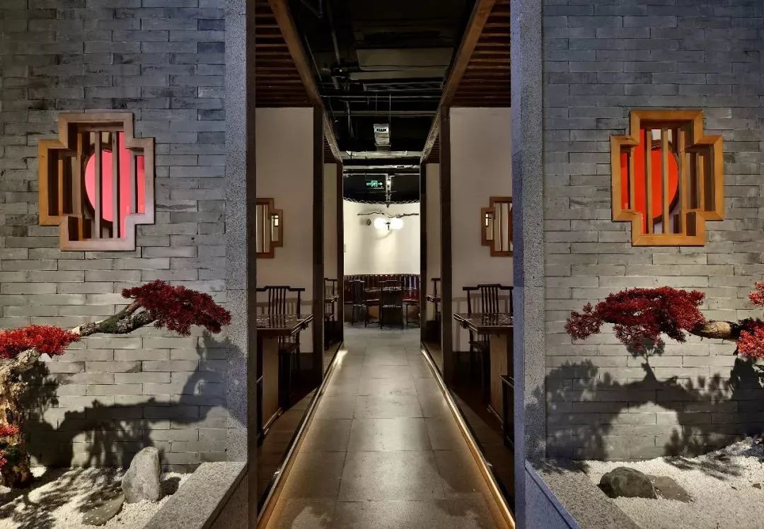 《朱雀打边炉》 | 诗意的火锅餐厅设计,诠释新中式风格-61