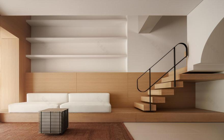 复式的破界与重构:木质骨骼与简白画幕-22