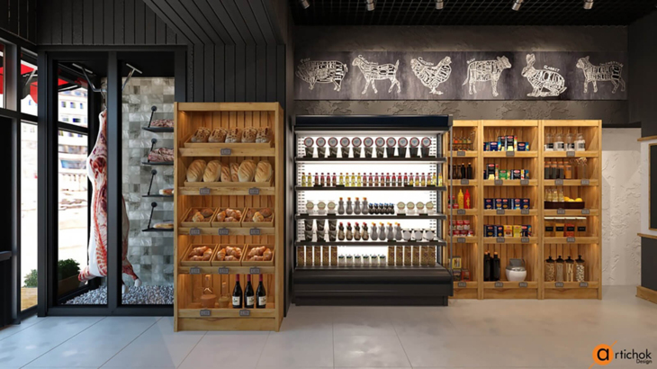 “МЯСНАЯ ГИЛЬДИЯ”品牌连锁商店新格式店丨“Artichok Design”-27