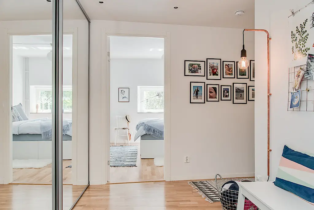 瑞典 81 平米公寓的半开放式厨房设计-11