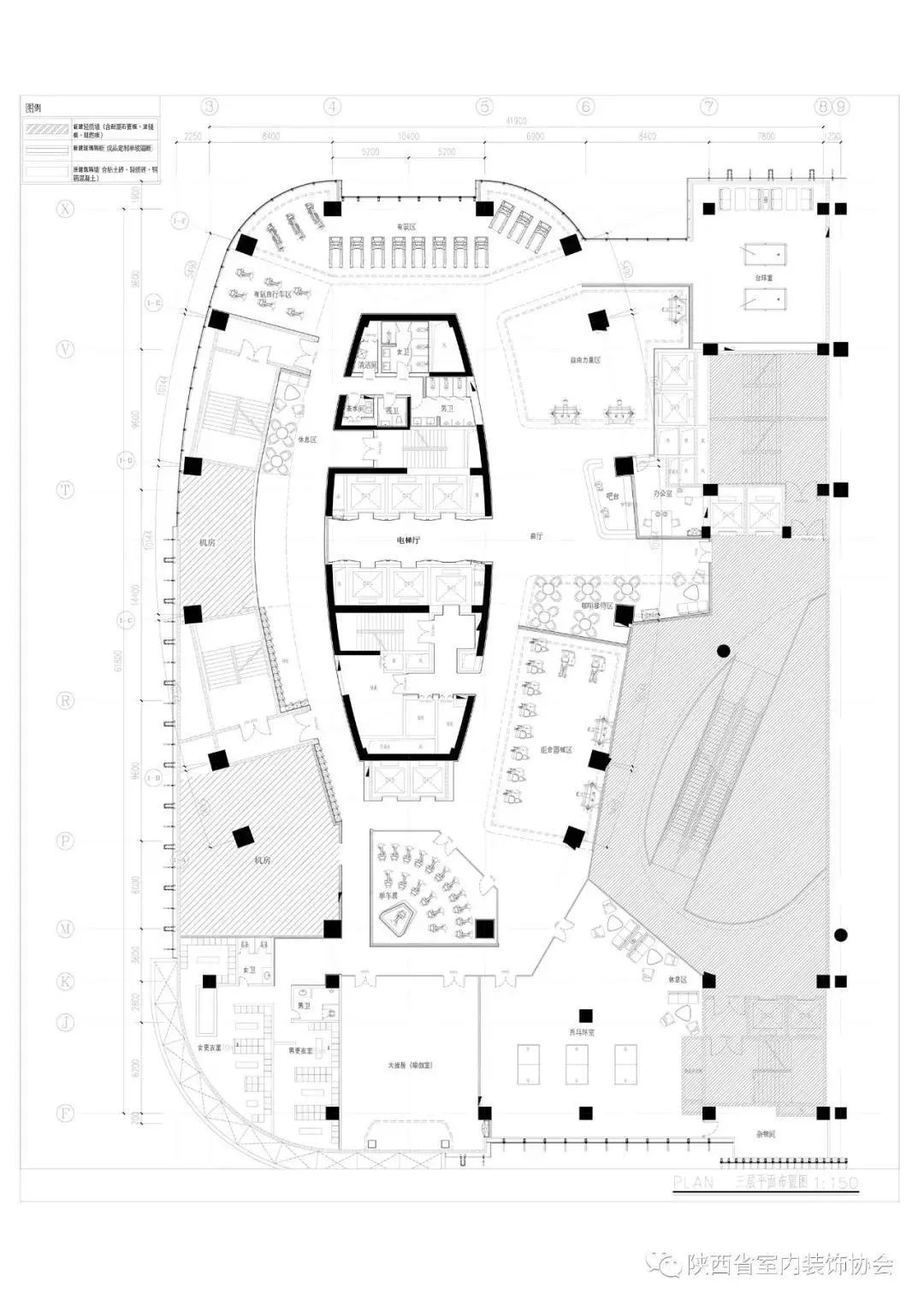 陕旅集团航天总部基地项目精装修设计——绿色科技人文空间-63