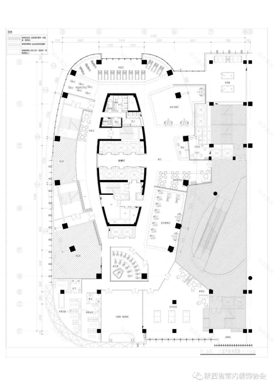 陕旅集团航天总部基地项目精装修设计——绿色科技人文空间-63