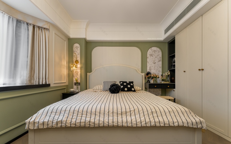 《弥·秘》老钢窗拱形门小复古住宅设计-39