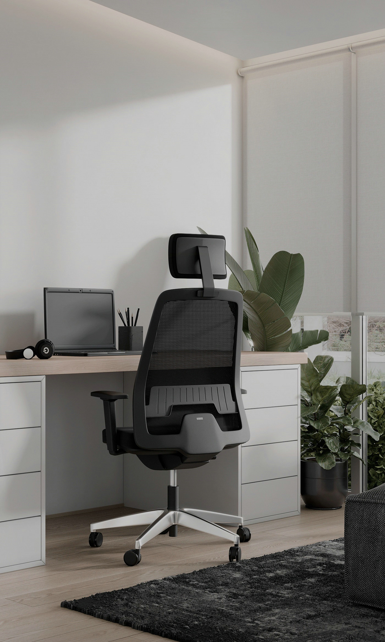 高级灰色系小空间公寓设计-11