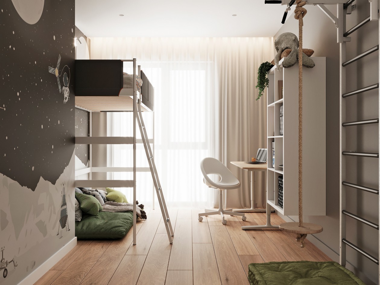 84㎡小户型小公寓，细腻与精致的设计-9