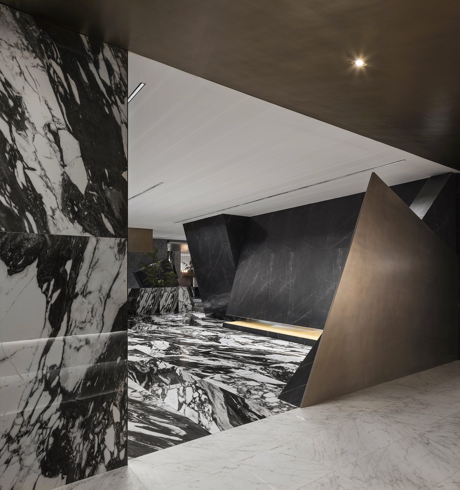 陶瓷瓷砖概念展示店的园林空间设计-7