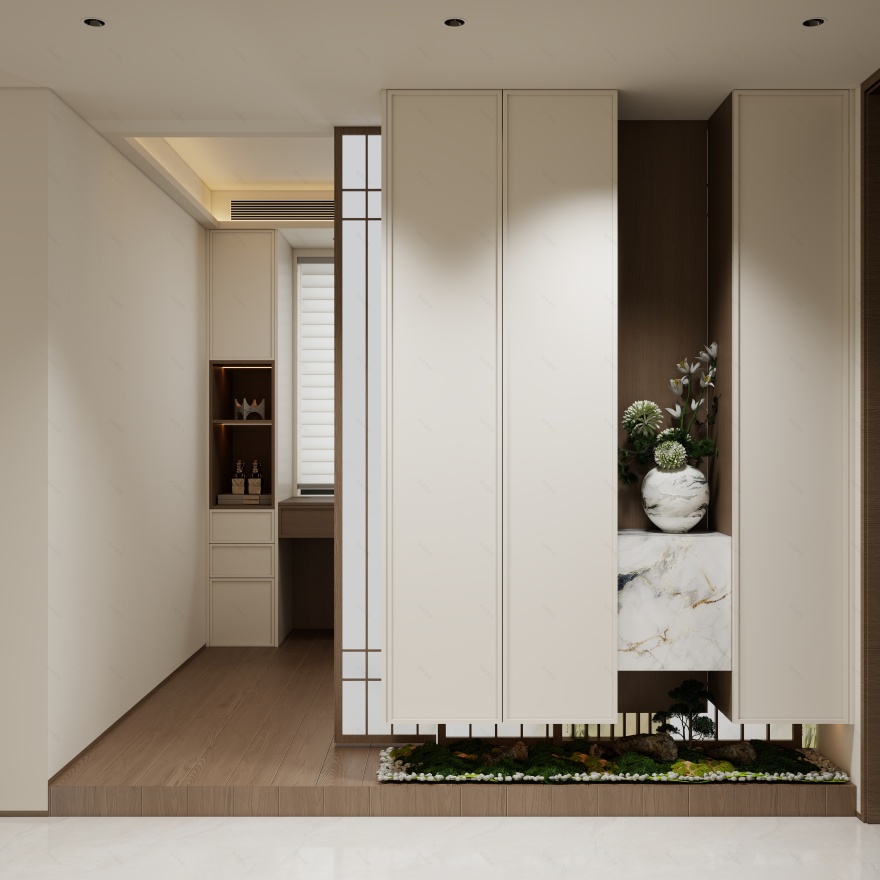 《增城·宋雅》120㎡平层新中式实装案例丨中国广州丨广州市至雅设计装饰工程有限公司-56