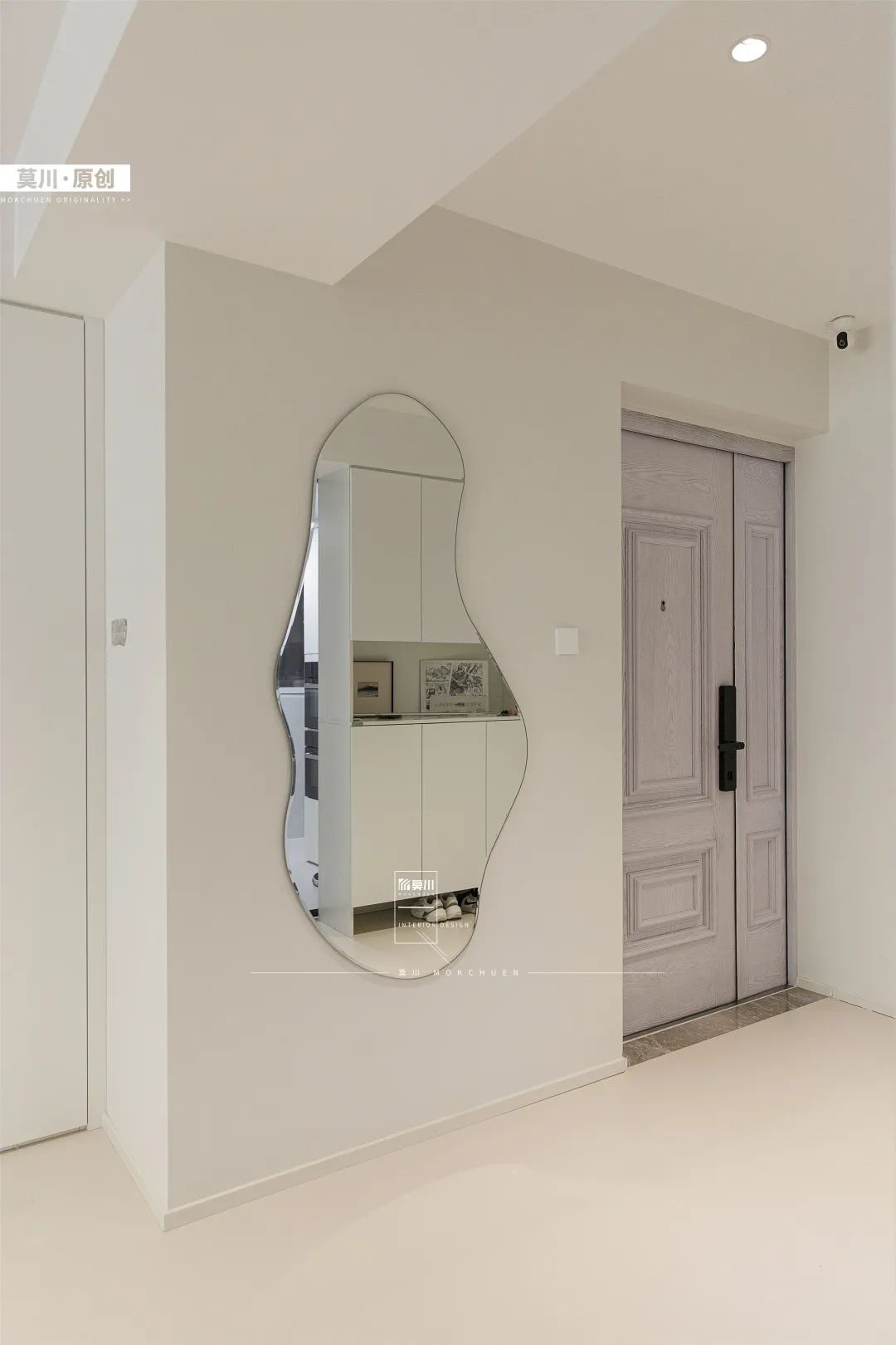 【莫川实景作品 | 厚德品园】断舍离+时代到来，极简奶油风格，化繁为简，更显设计功力-72