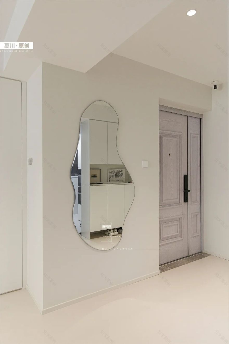 【莫川实景作品 | 厚德品园】断舍离+时代到来,极简奶油风格,化繁为简,更显设计功力-72