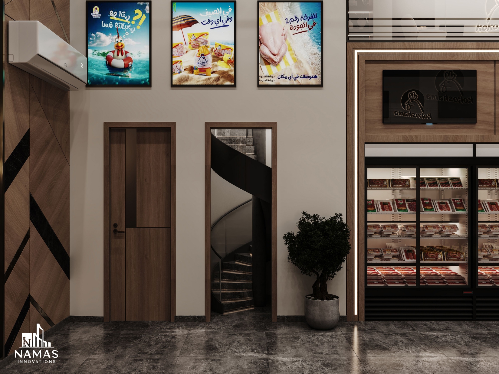 Kokoshama | Modern Chicken Shop Interior Design-3
