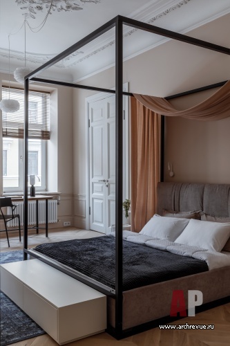 1904年历史建筑内四居室公寓改造丨俄罗斯圣彼得堡丨库尼察·阿拉-50