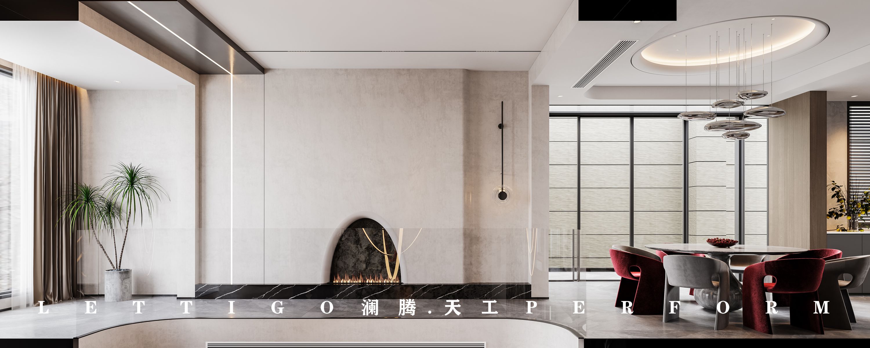 一稿过的现代别墅设计方案-2