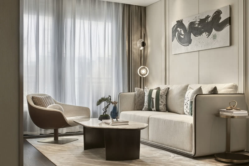 泰州金通绿城·桃李春风别墅新东方艺术软装丨中国泰州丨深圳市伊派室内设计有限公司-16