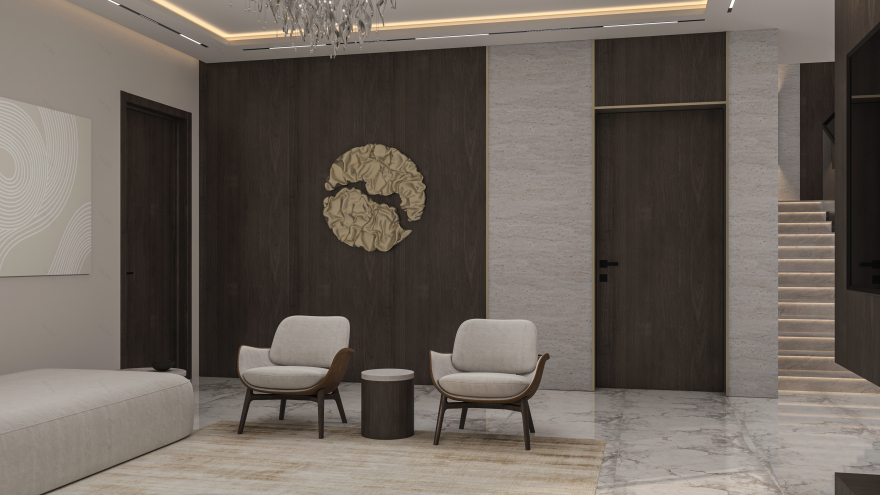 客厅与餐厅空间设计-10