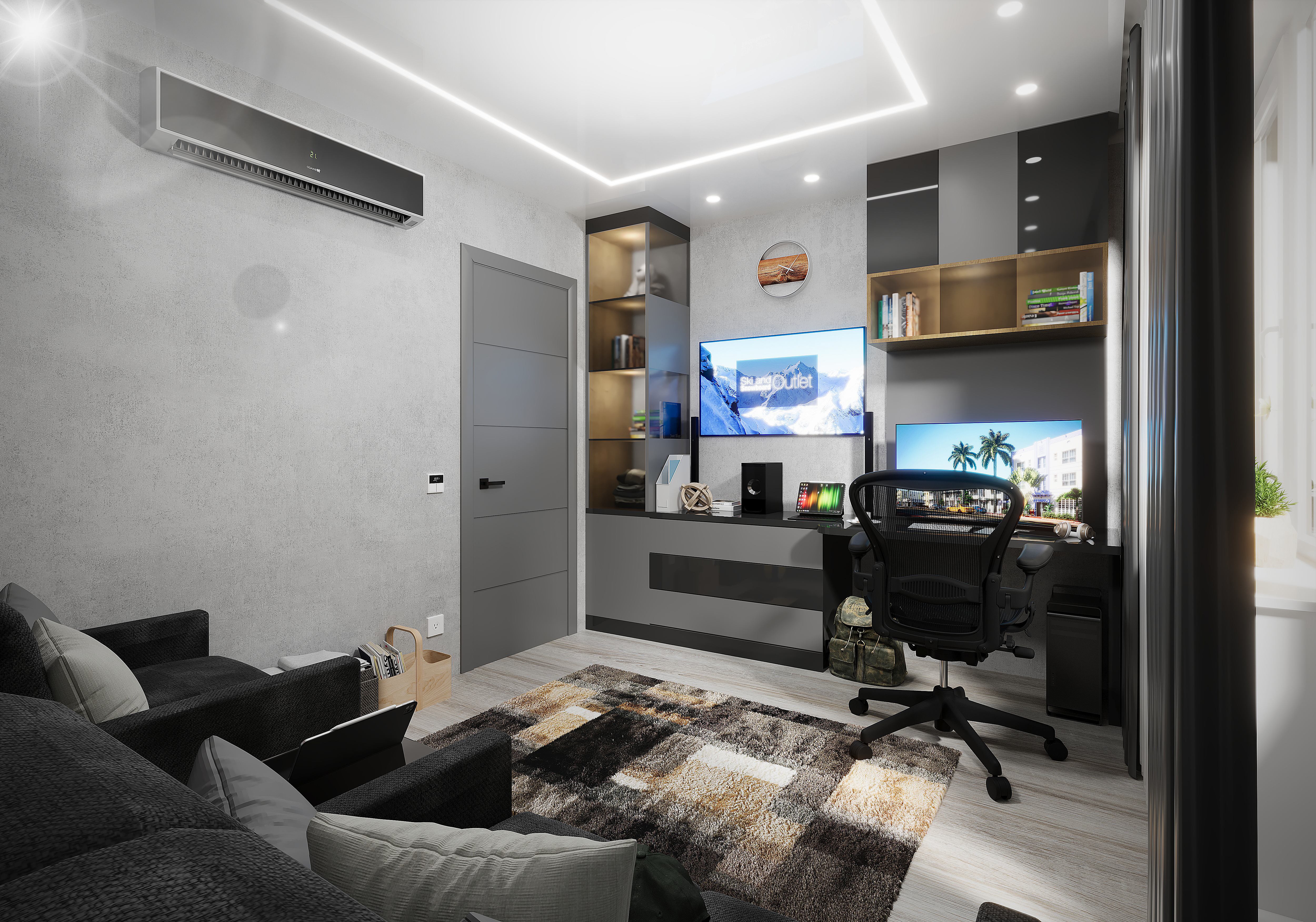 儿童房设计概念丨俄罗斯莫斯科丨Michail Koznev-6