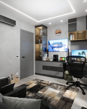 儿童房设计概念丨俄罗斯莫斯科丨Michail Koznev