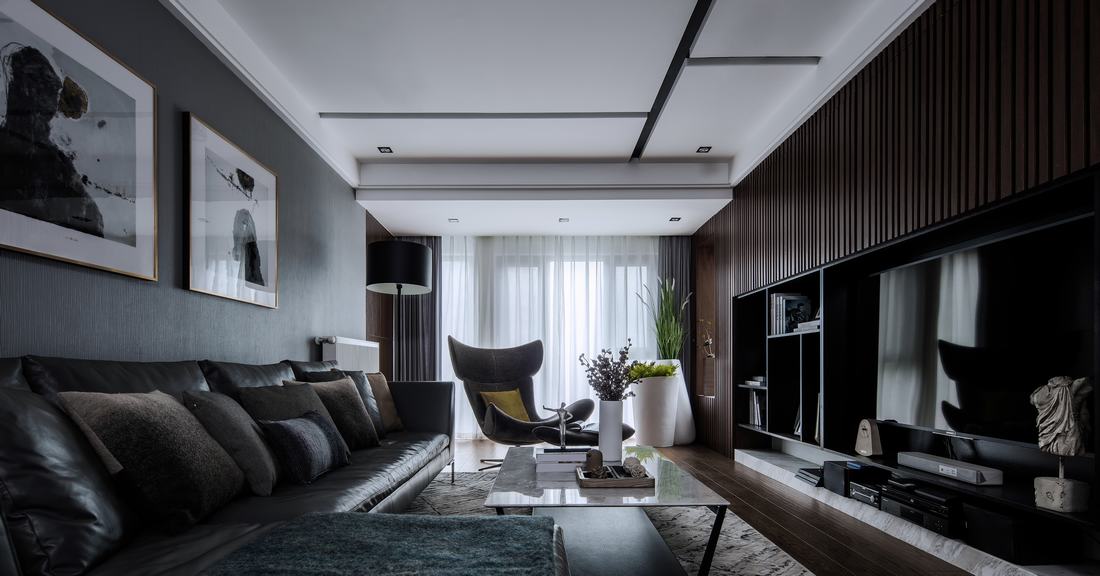 黑白灰的极简诗意：最in新中产的装修新风尚‖尚层装饰-5