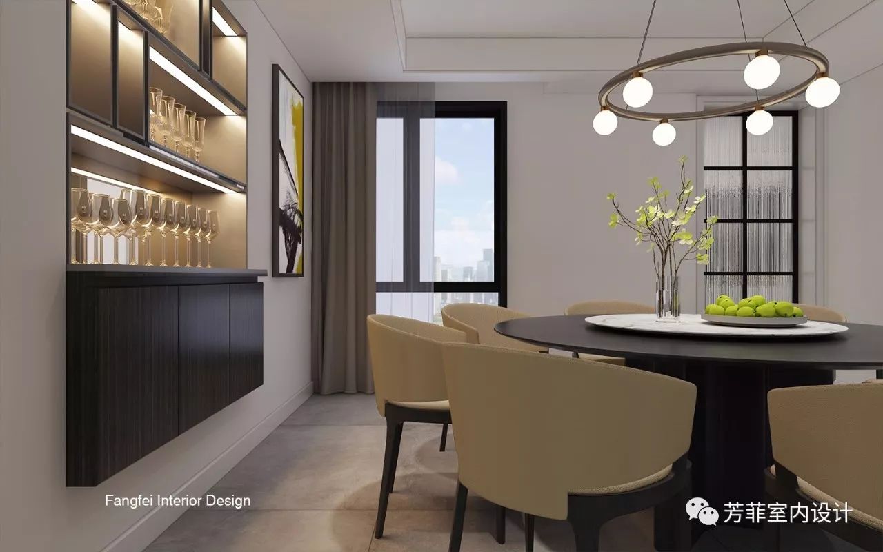 芳菲设计新作 | 绍兴黑白灰家居,诠释自由舒适生活-30