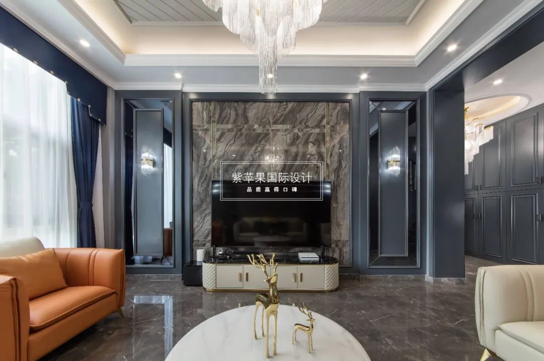 野鸭湖度假别墅，美式轻奢风打造温馨仪式感空间-24