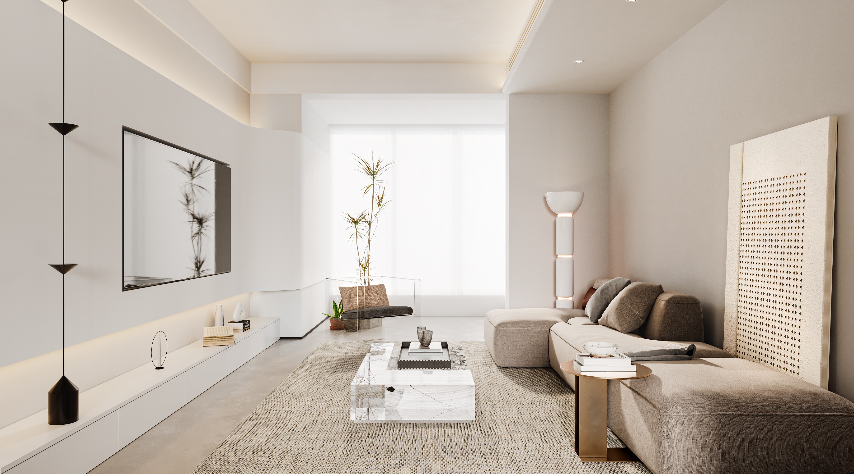 CH-Design丨现代平层-0