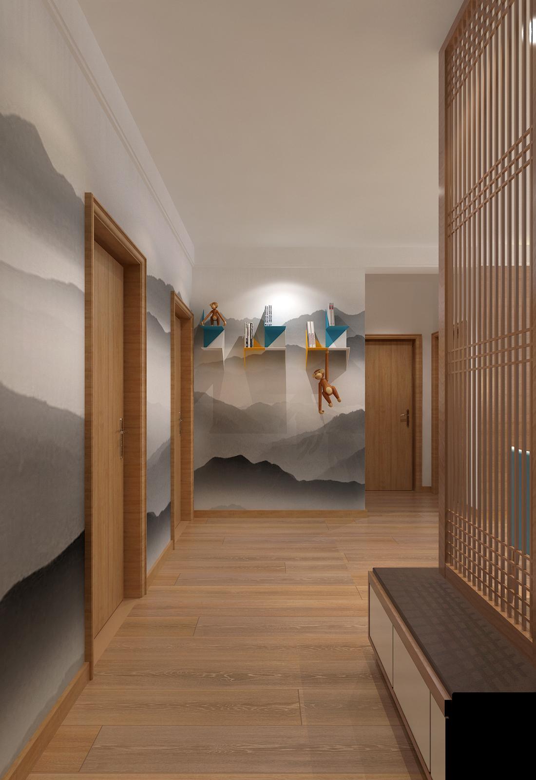 
时尚原木三室 -2