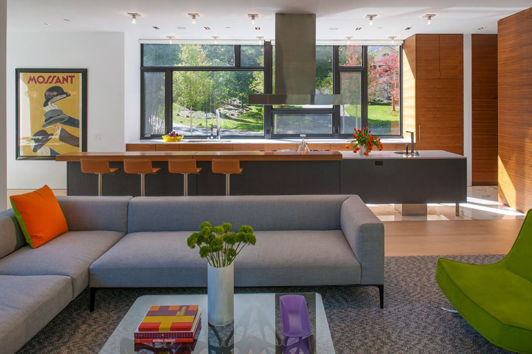 华盛顿特区当代模块化豪宅丨美国华盛顿丨Robert Gurney Architect-26