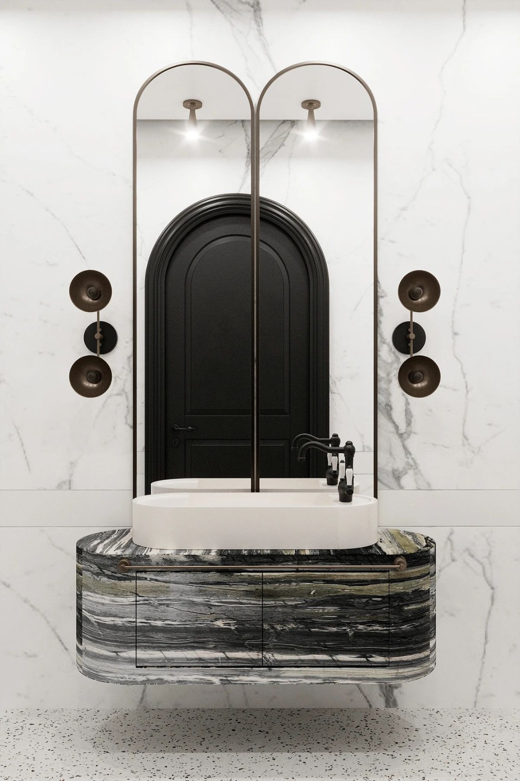 78m² 现代空间设计丨Bhanba Kateryna-34