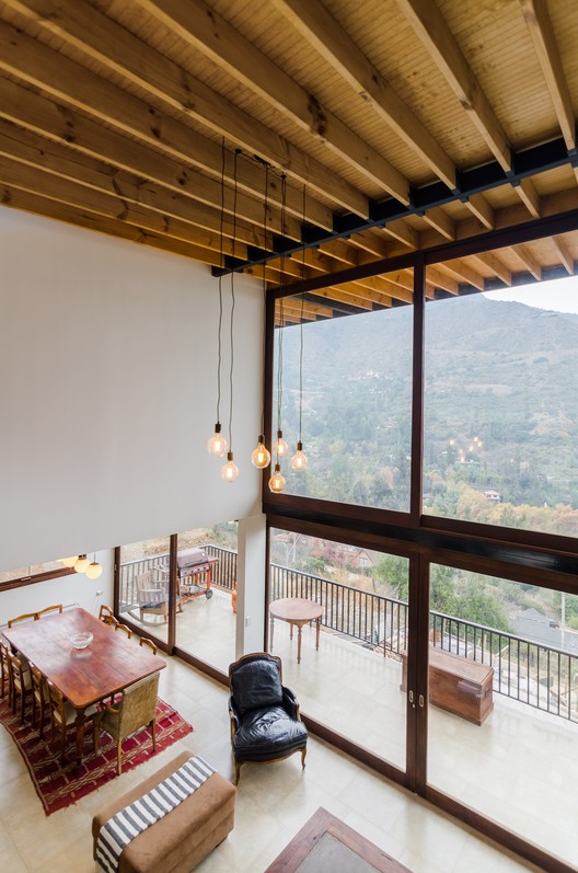 智利山脉中的地中海式增量住宅-7