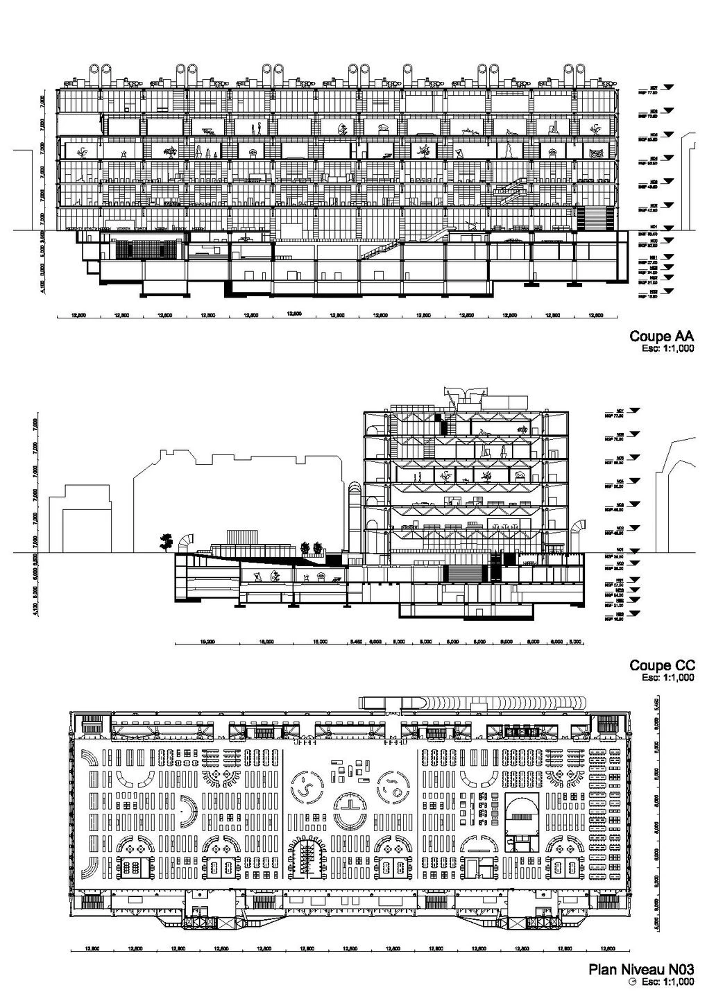 蓬皮杜中心 2030丨法国丨Moreau Kusunoki,Frida Escobedo-18