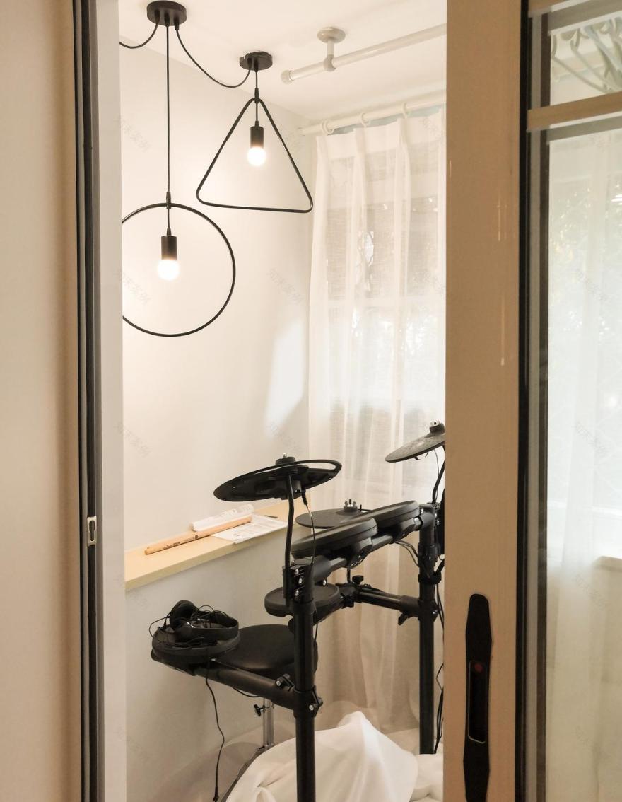 44㎡北欧风独居男士家,空间利用与功能兼具-42