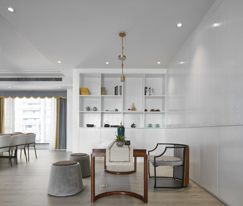 香蜜湖九号大院现代简约家居设计-27