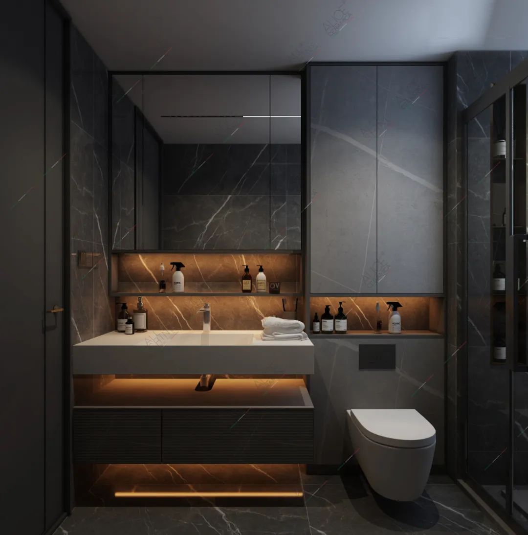 现代简约之家 · 陕西 270㎡住宅的完美蜕变丨中国陕西丨逸境精造-35