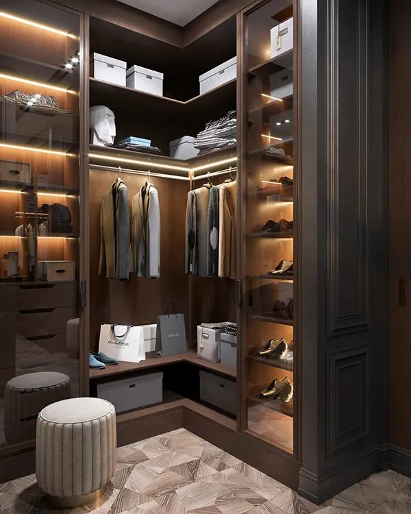 家居美学 | 衣帽间设计细节凝练生活质感-26