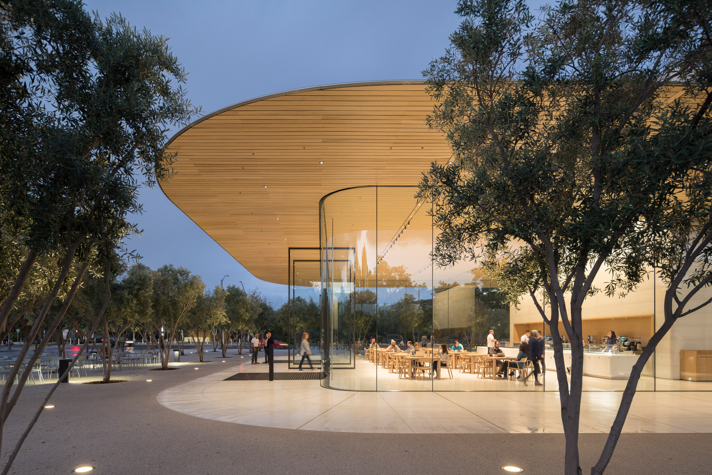 Foster + Partners' Apple Park Visitor Center opens to the public-11
