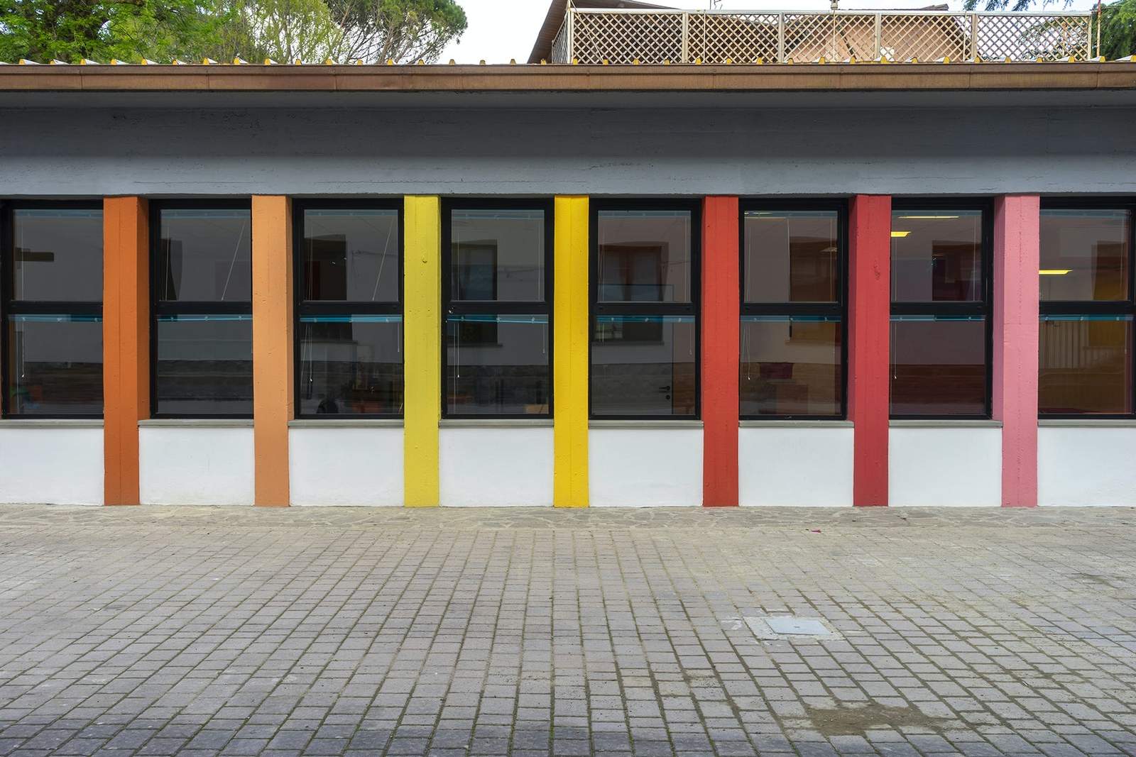 “Gianni Rodari”学校改造项目丨OKS ARCHITETTI-15