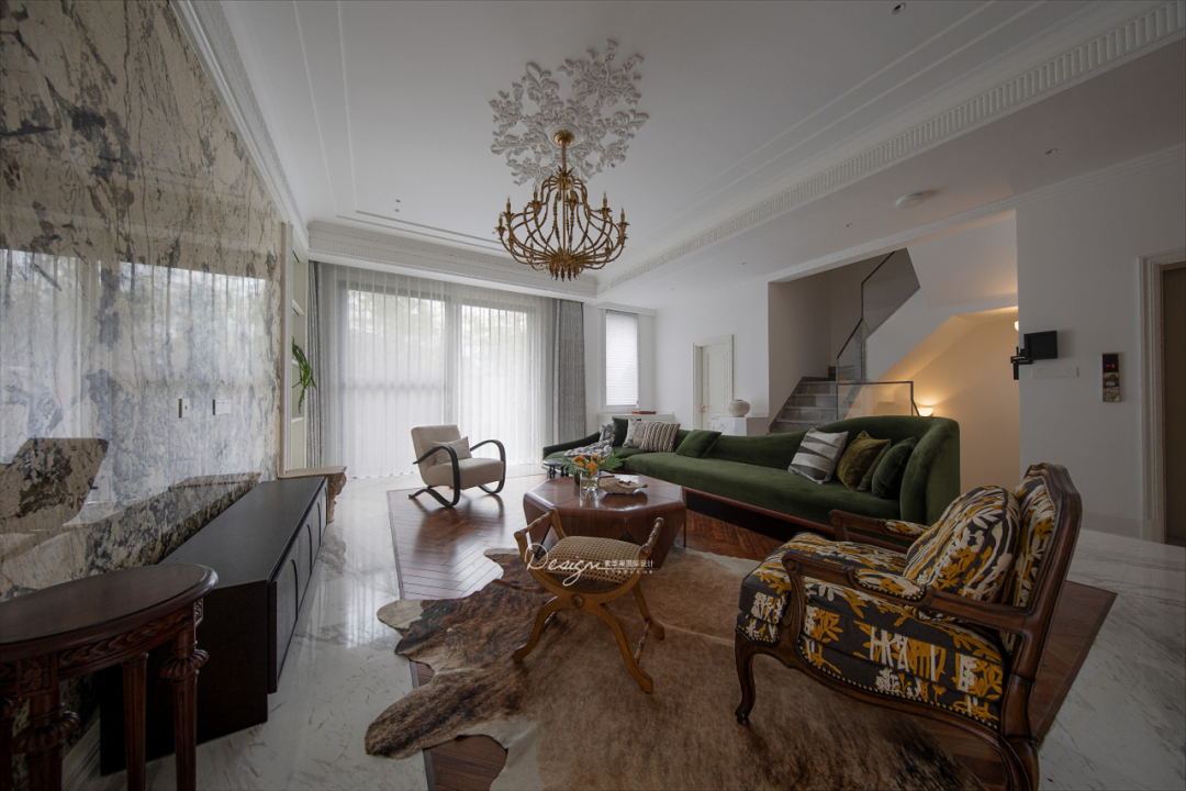 优雅咏唱,复古调的诗意生活丨紫苹果装饰集团-50