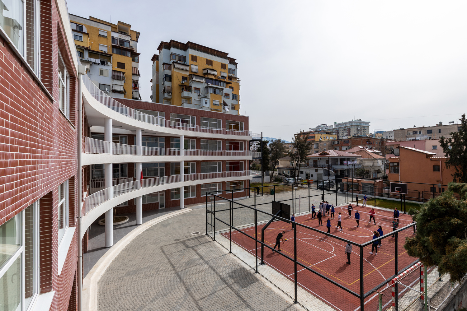 Qazim Turdiu 学校丨阿尔巴尼亚地拉那丨Studioarch4-13