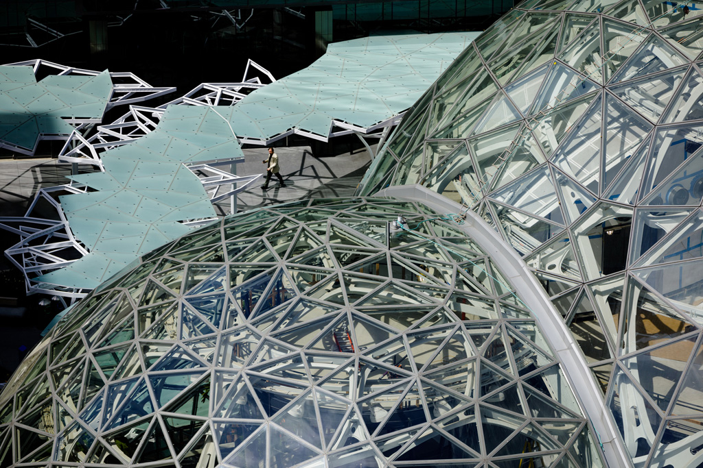 The Spheres（亚马逊西雅图总部球体建筑）丨美国西雅图-31