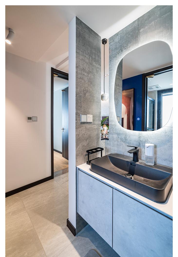 简约混搭风家居设计，干湿分离、素雅卧室成亮点-2