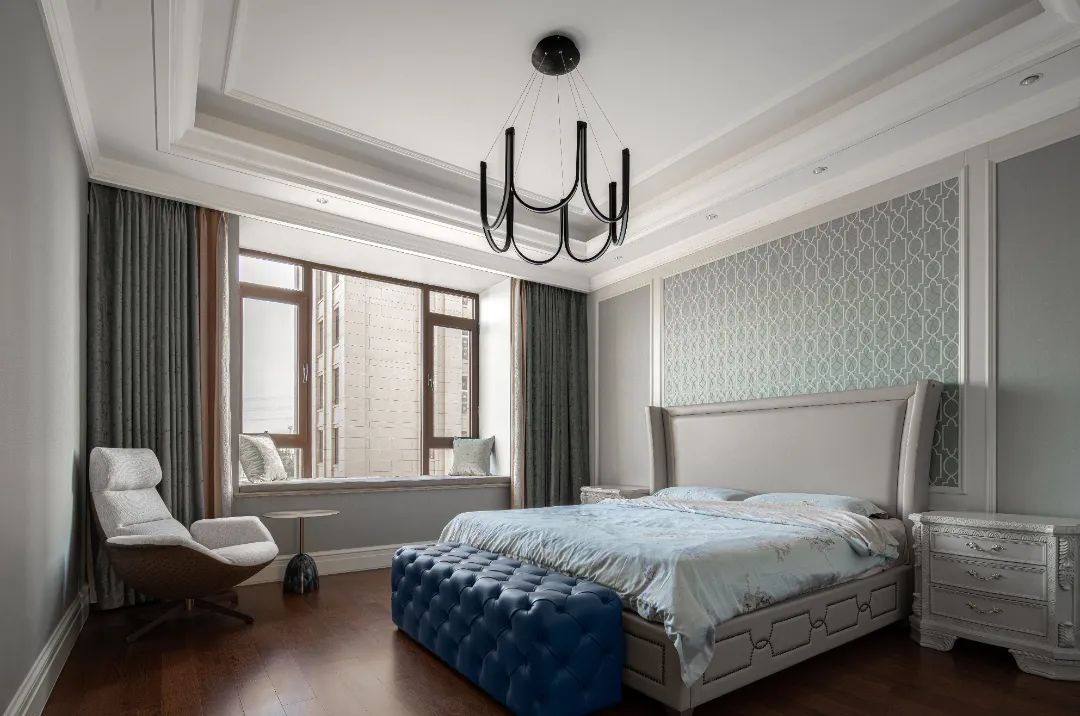 法式风情的优雅大平层丨中国北京丨洪利工作室-35