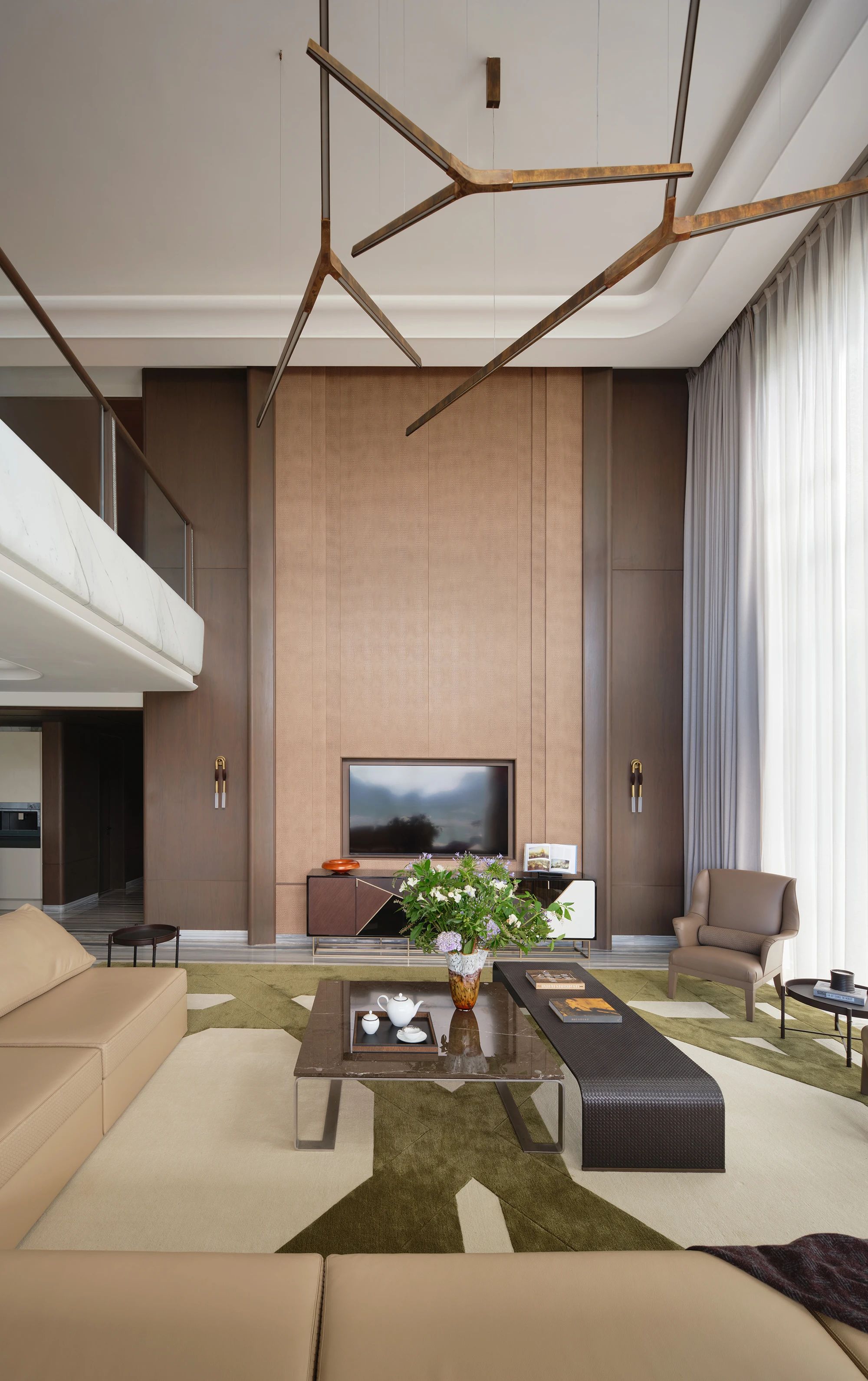 杭州银杏汇顶复豪宅样板间丨中国杭州丨H.N.LIN 空间美学馆-0