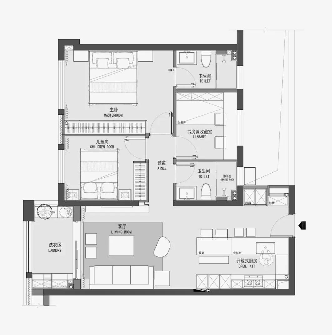 零装感自然家丨中国福州丨红瓦设计-26