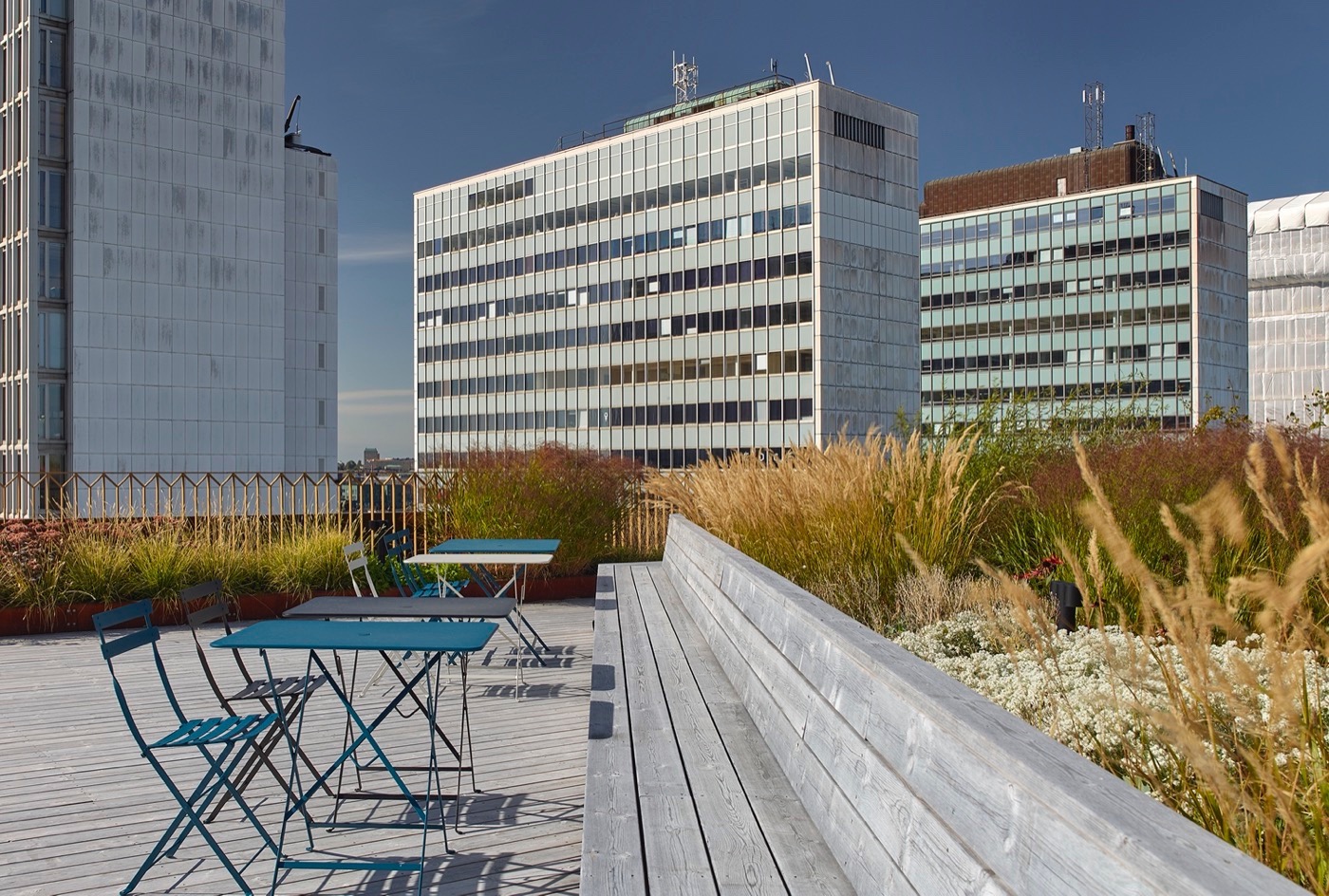 斯德哥尔摩绿色屋顶建筑塞尔格尔豪森丨瑞典斯德哥尔摩丨Karavan-13