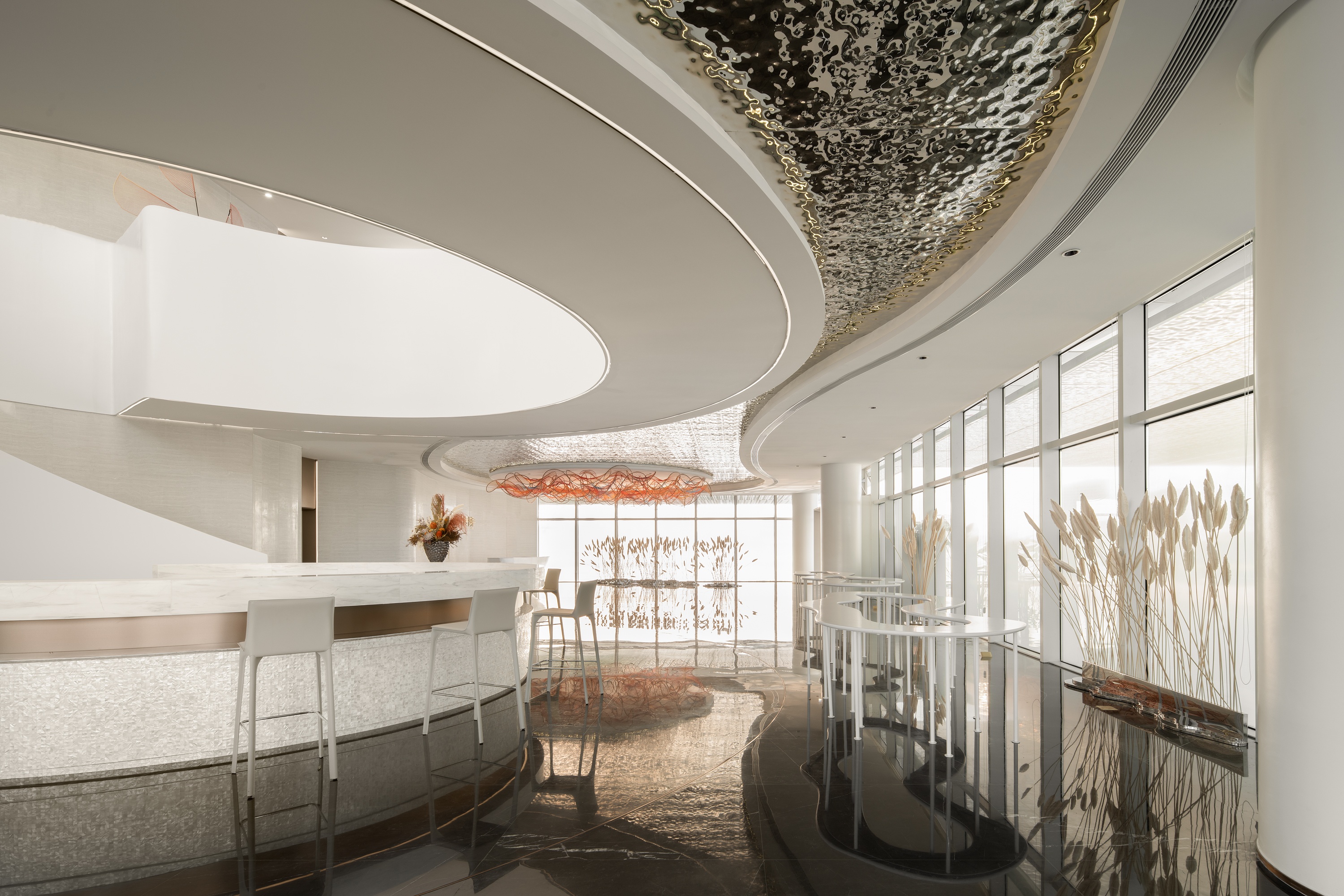 荣成自在澜湾销售中心丨中国山东丨元禾大千（软装）,天翊设计（硬装）-22