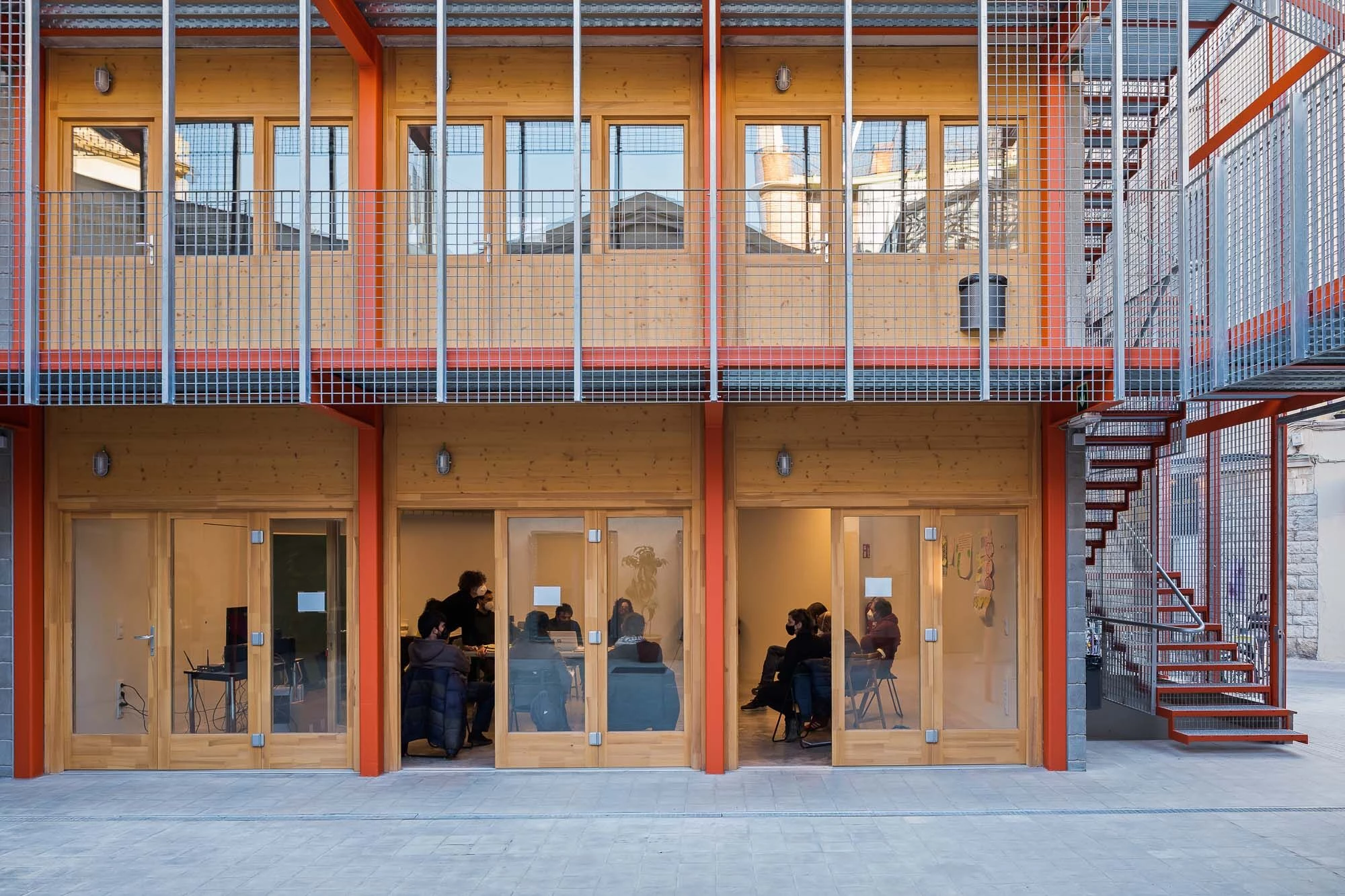 社区合作空间丨西班牙巴塞罗那丨Lacol arquitectura cooperativa-34