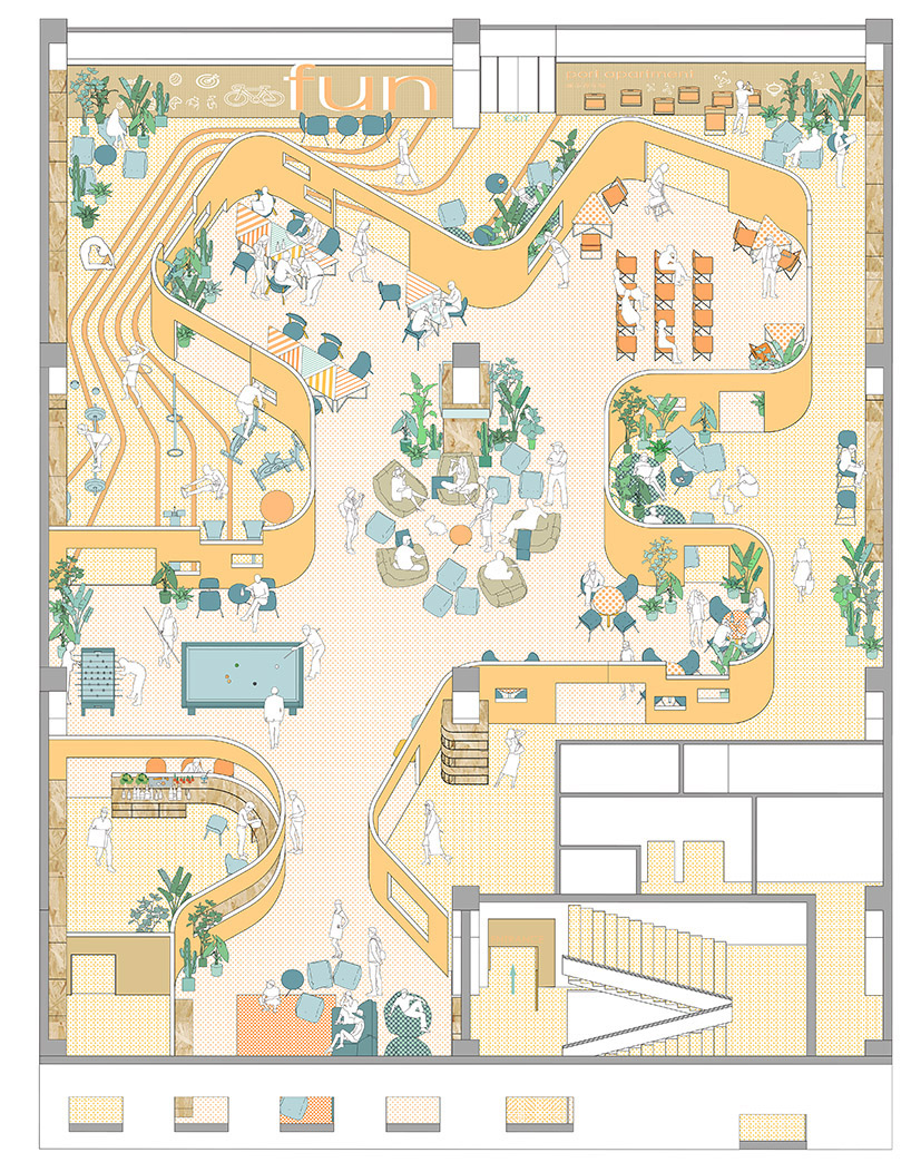 福州万创公社泊寓共享空间 / MAT Office-北京超级建筑设计咨询有限公司-39