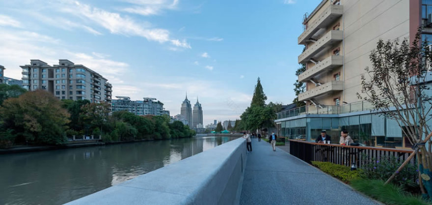 苏州河畔的英式庄园 · 华东政法大学长宁校区滨河景观提升丨中国上海-73