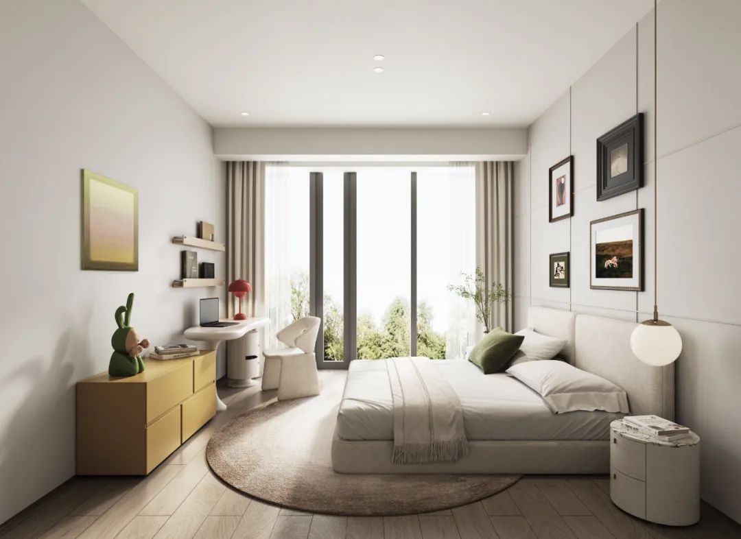 蓝色钱江大平层私宅设计丨中国杭州丨OTL本体建筑空间设计-30