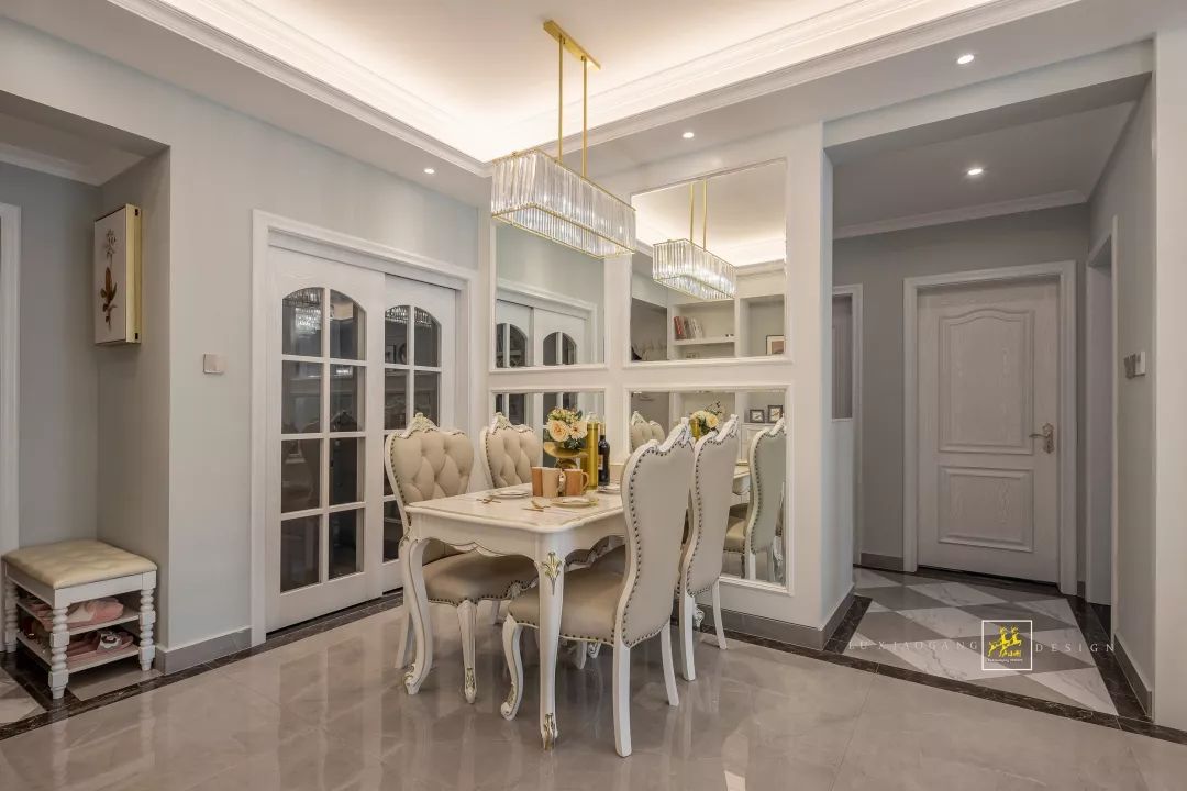 成都紫玉熙庭 93m2 简欧浪漫家居设计-27